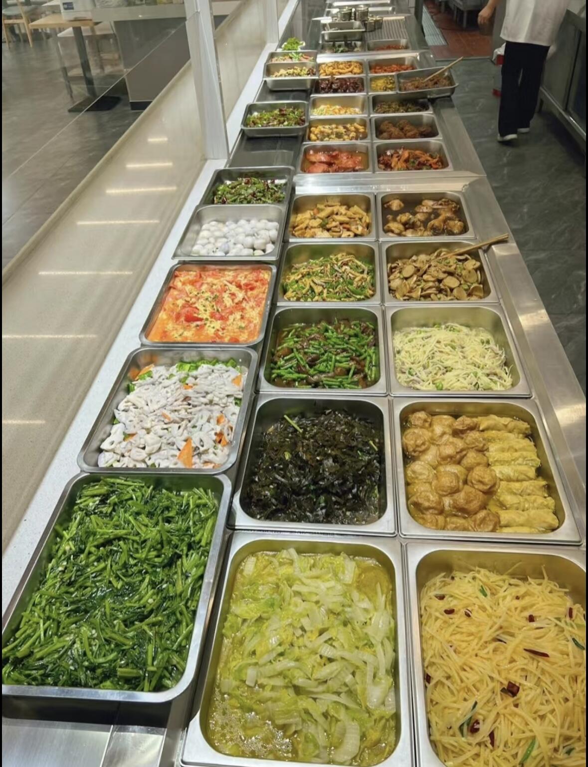 电子厂食堂