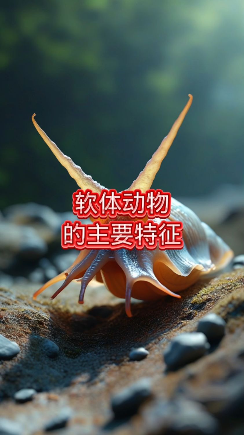 软体动物的主要特征