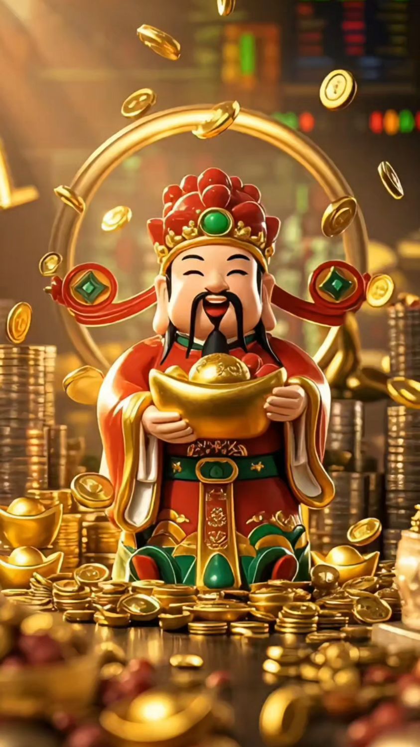 财神驾到,财源滚滚来!