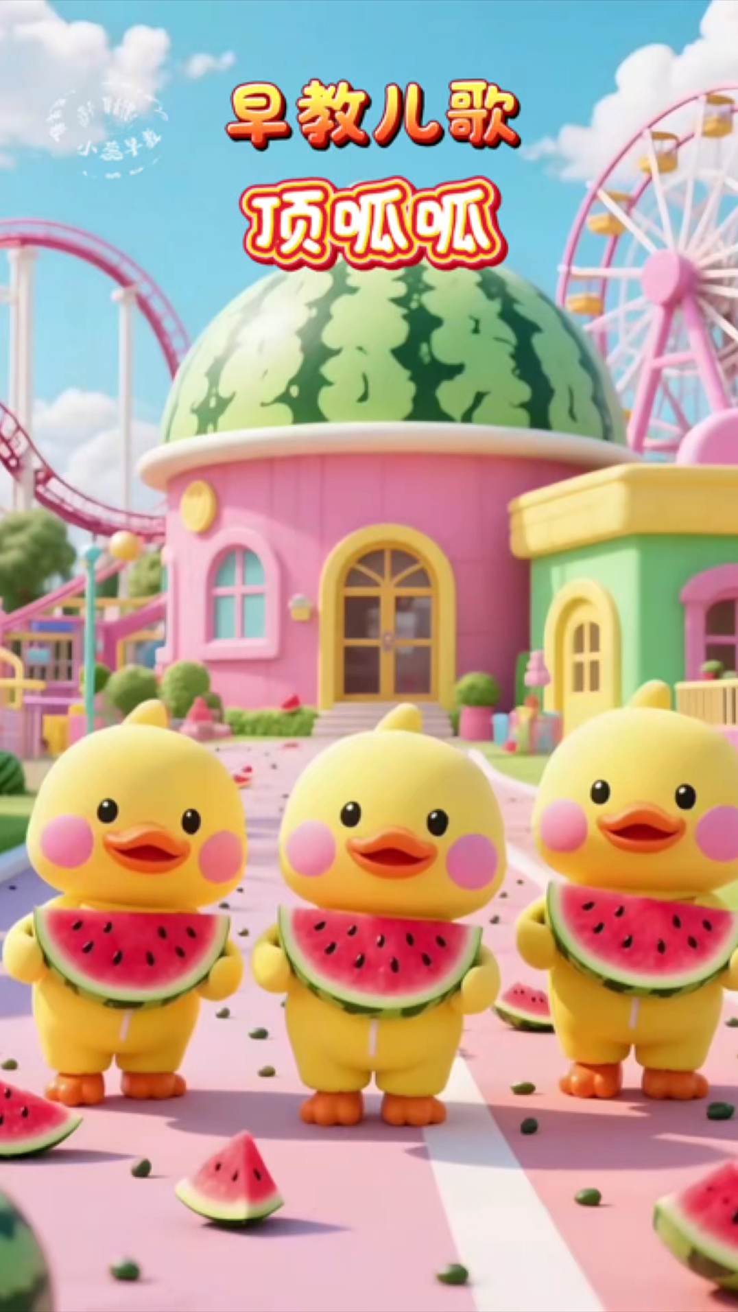 第56集|小黄鸭蹦蹦跳跳真可爱《顶瓜瓜》,小朋友一起跳起来吧