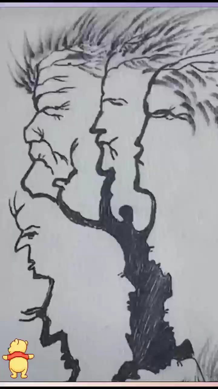 我找到了五张人脸,你能把七张全部找到吗?