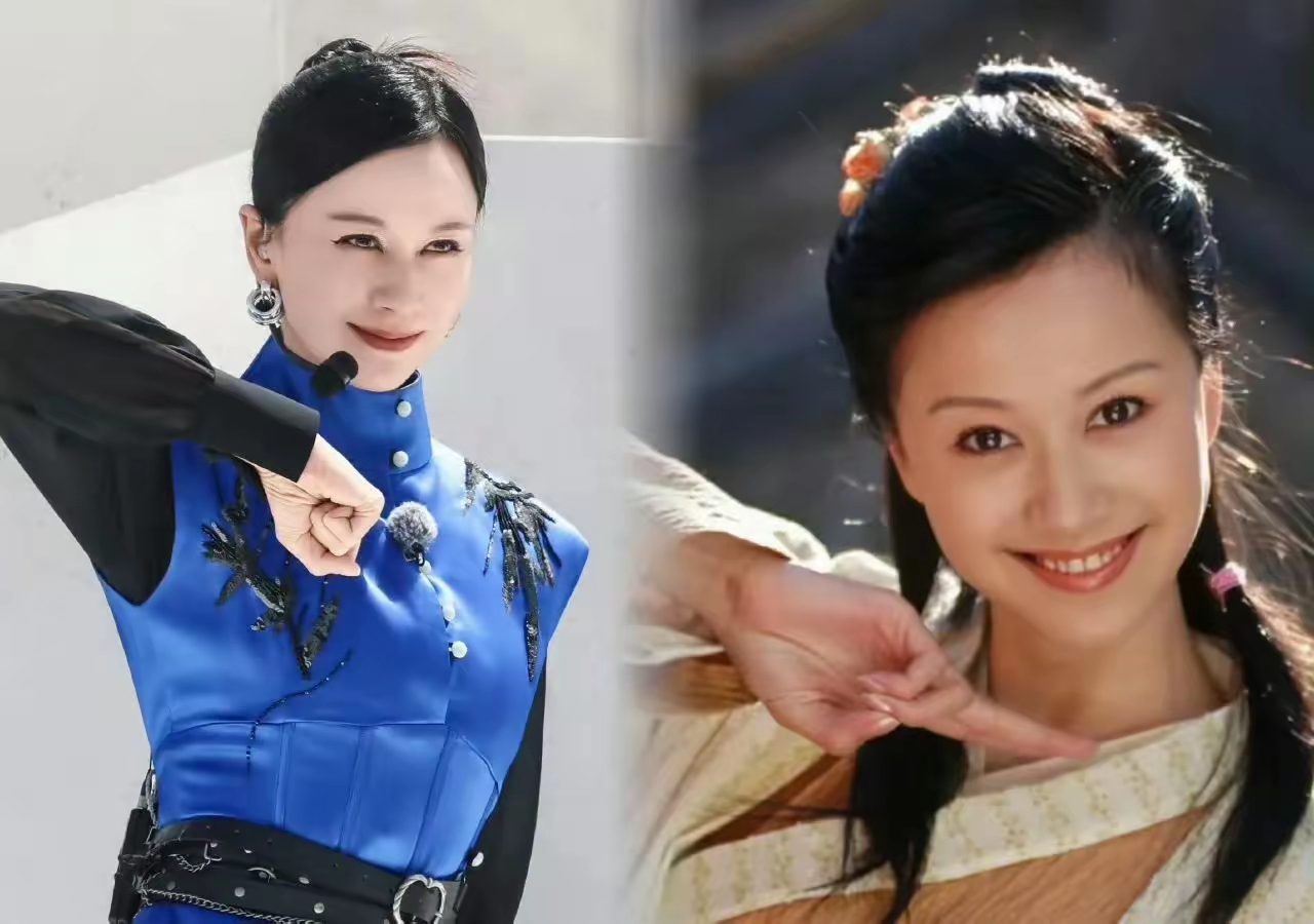 倪虹洁在乘风五公的舞台上戴上了祝无双的耳环,让人瞬间回到19年前