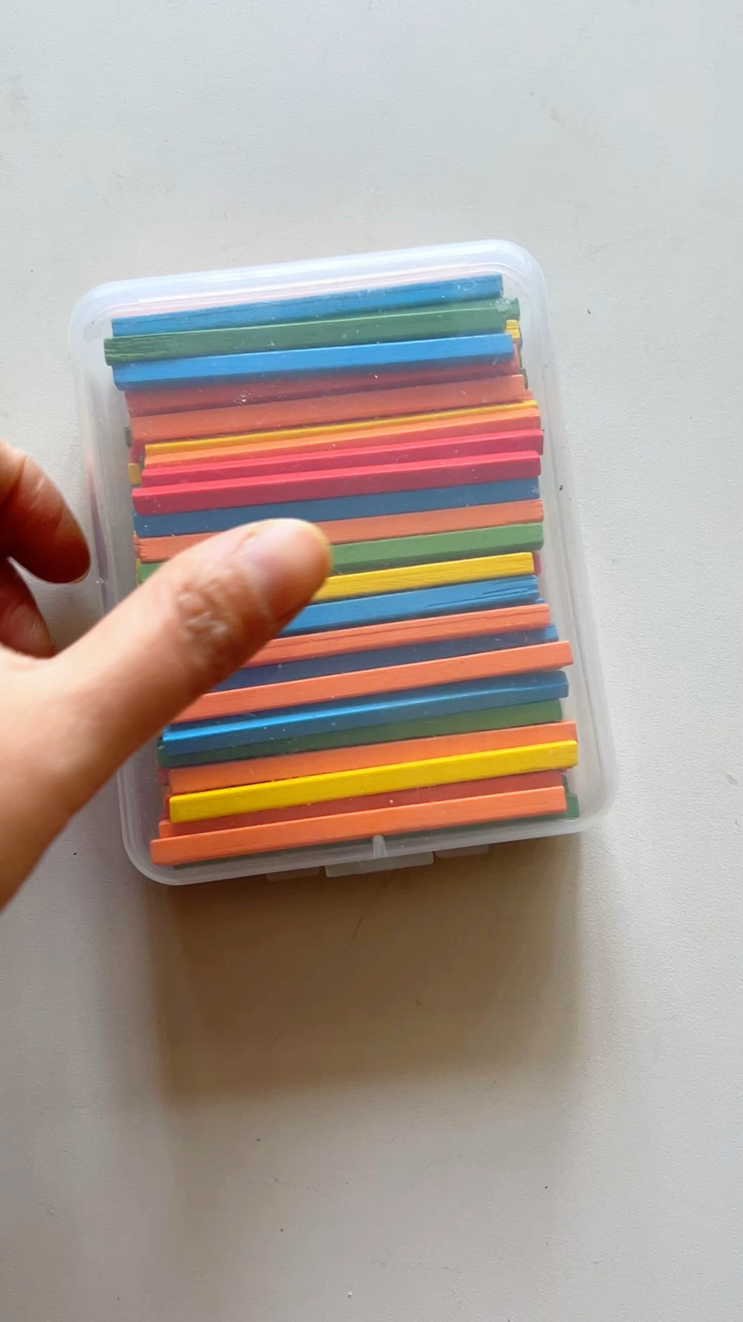 小学数学计数棒方形木棒