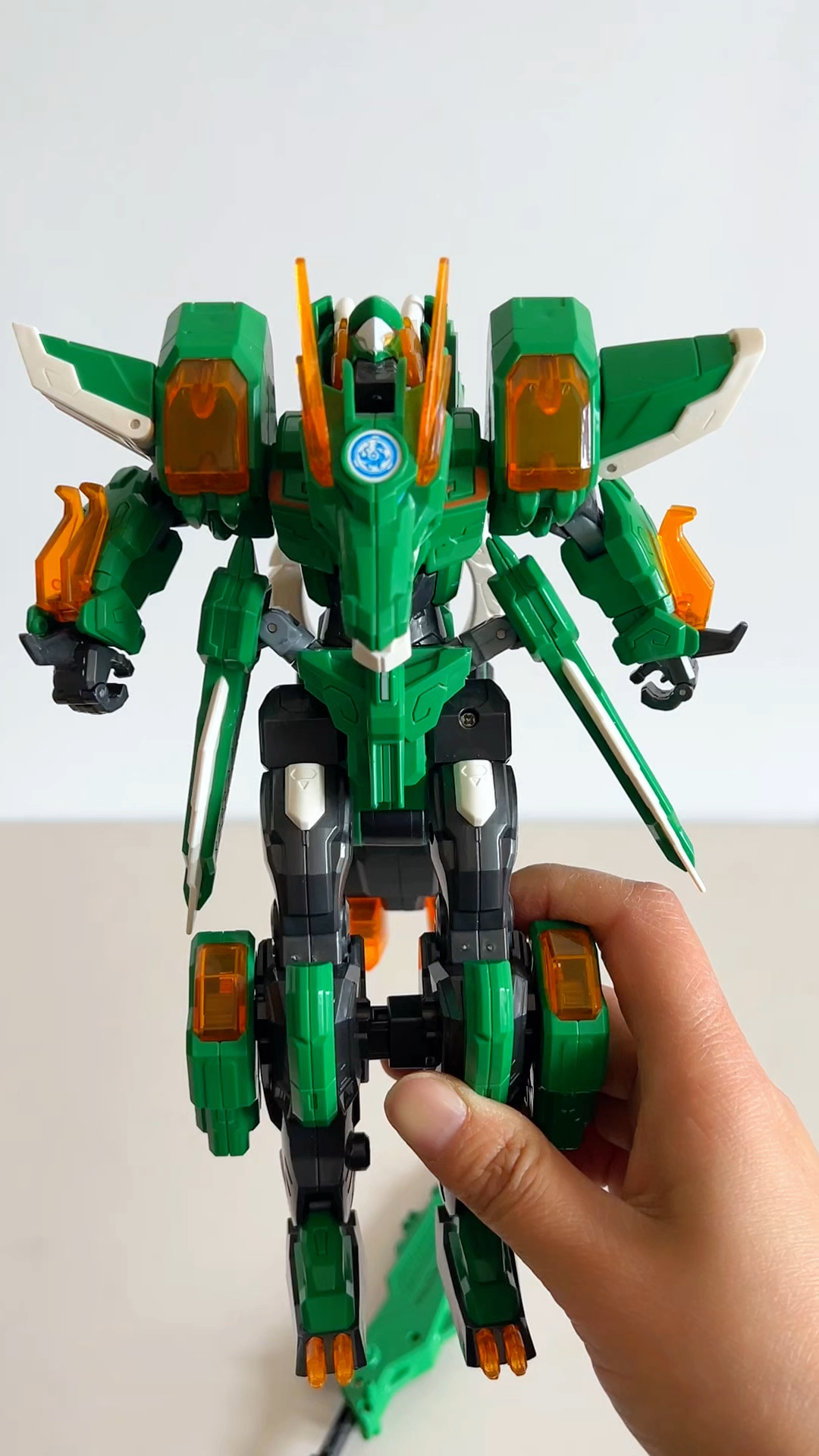 神兽金刚6地球之盾旗舰版青龙金刚变形机器人