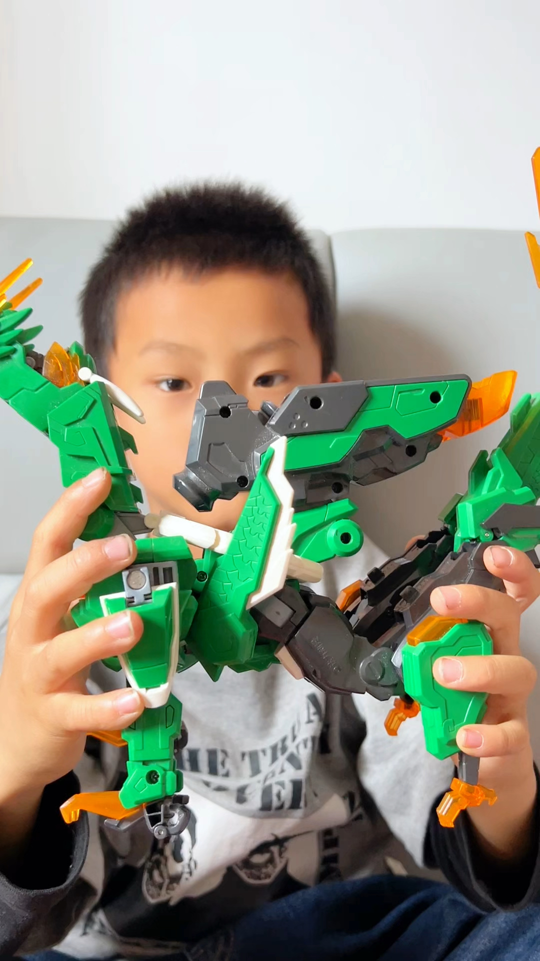 神兽金刚6地球之盾青龙金刚变形机器人