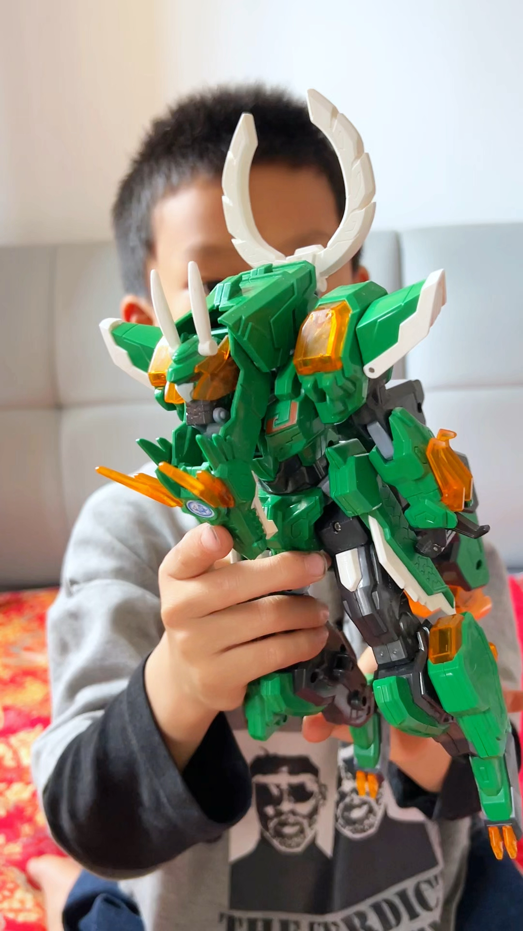 神兽金刚6地球之盾青龙金刚变形机器人