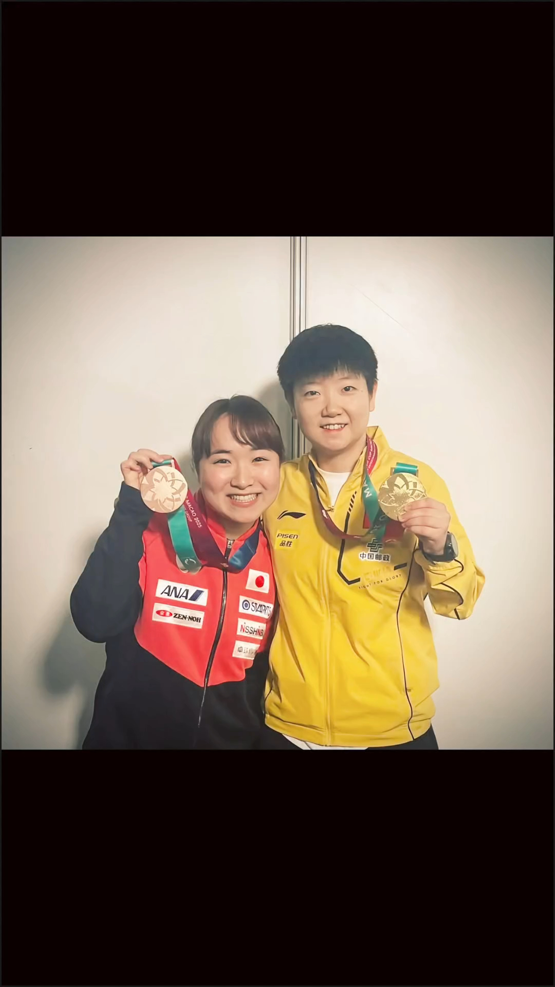 伊藤美诚 孙颖莎世 界杯相遇相关图片4