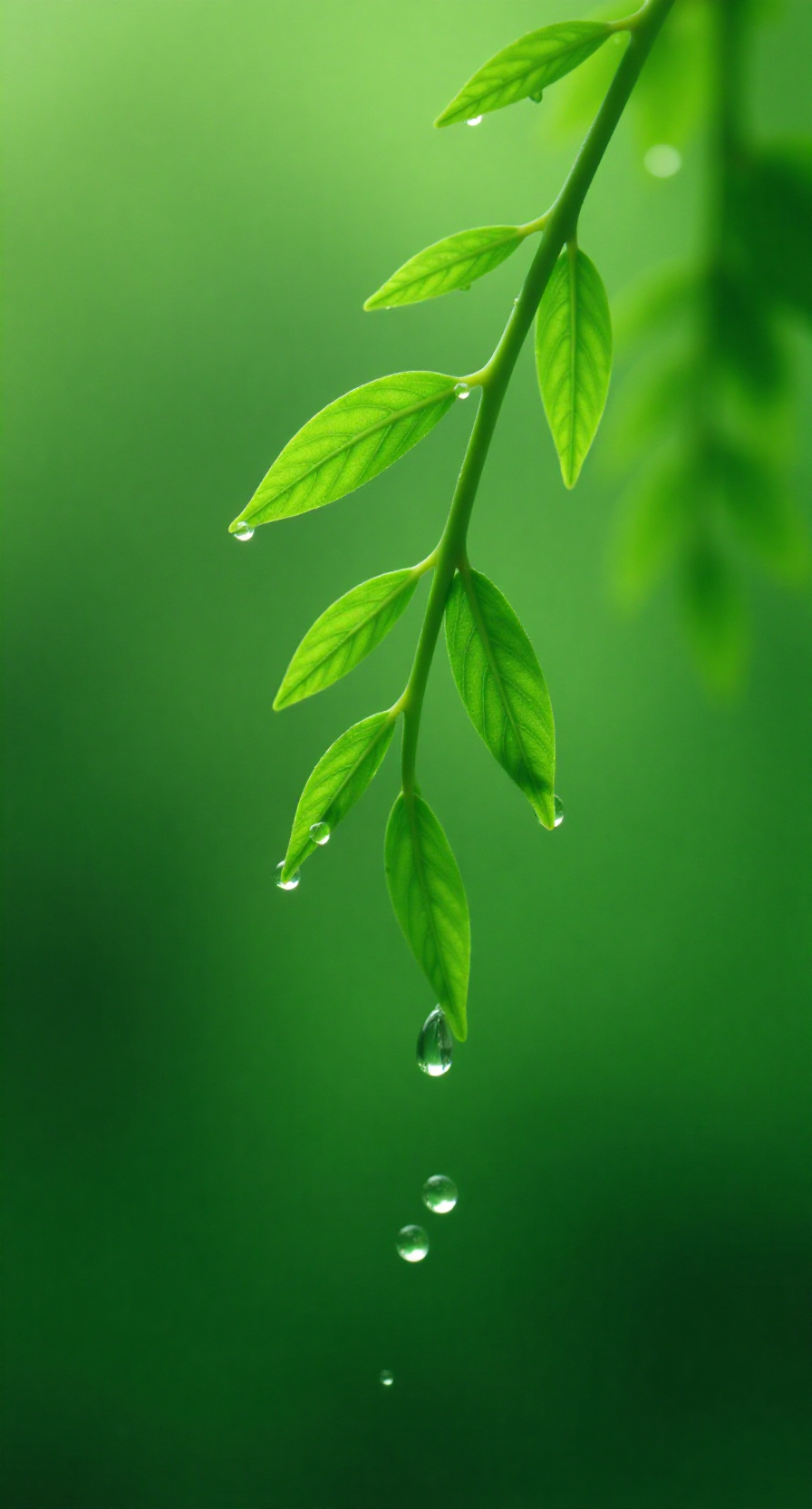 绿油油的植物植物