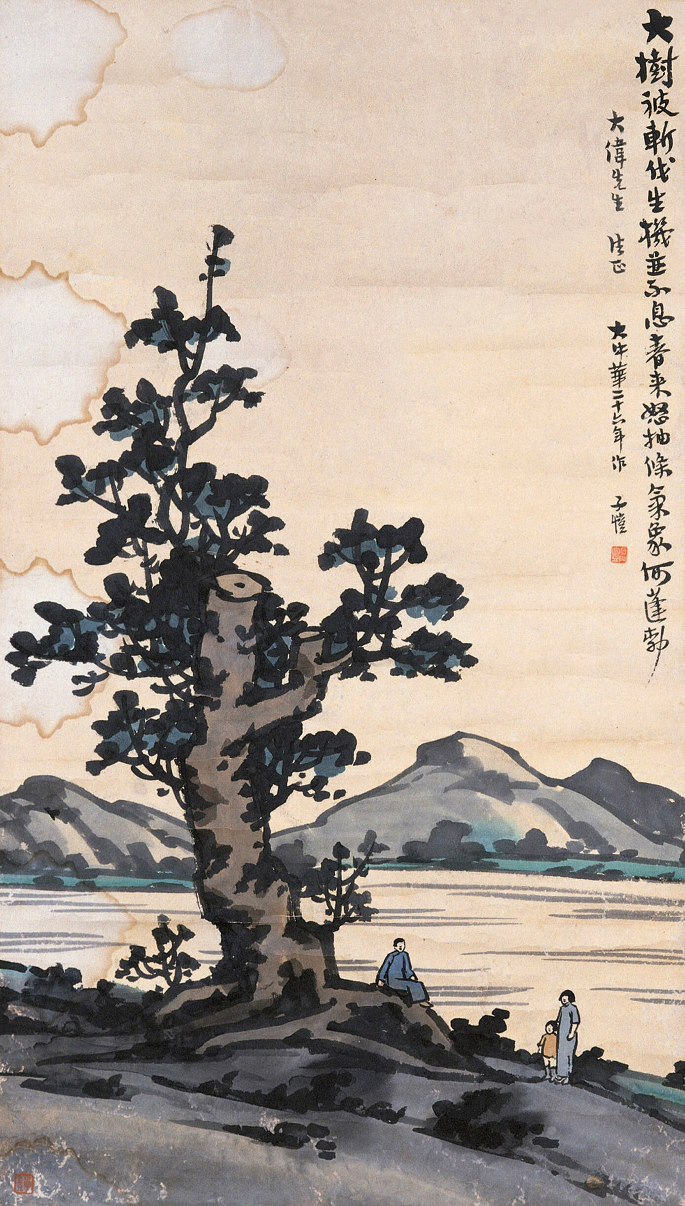 大树画法