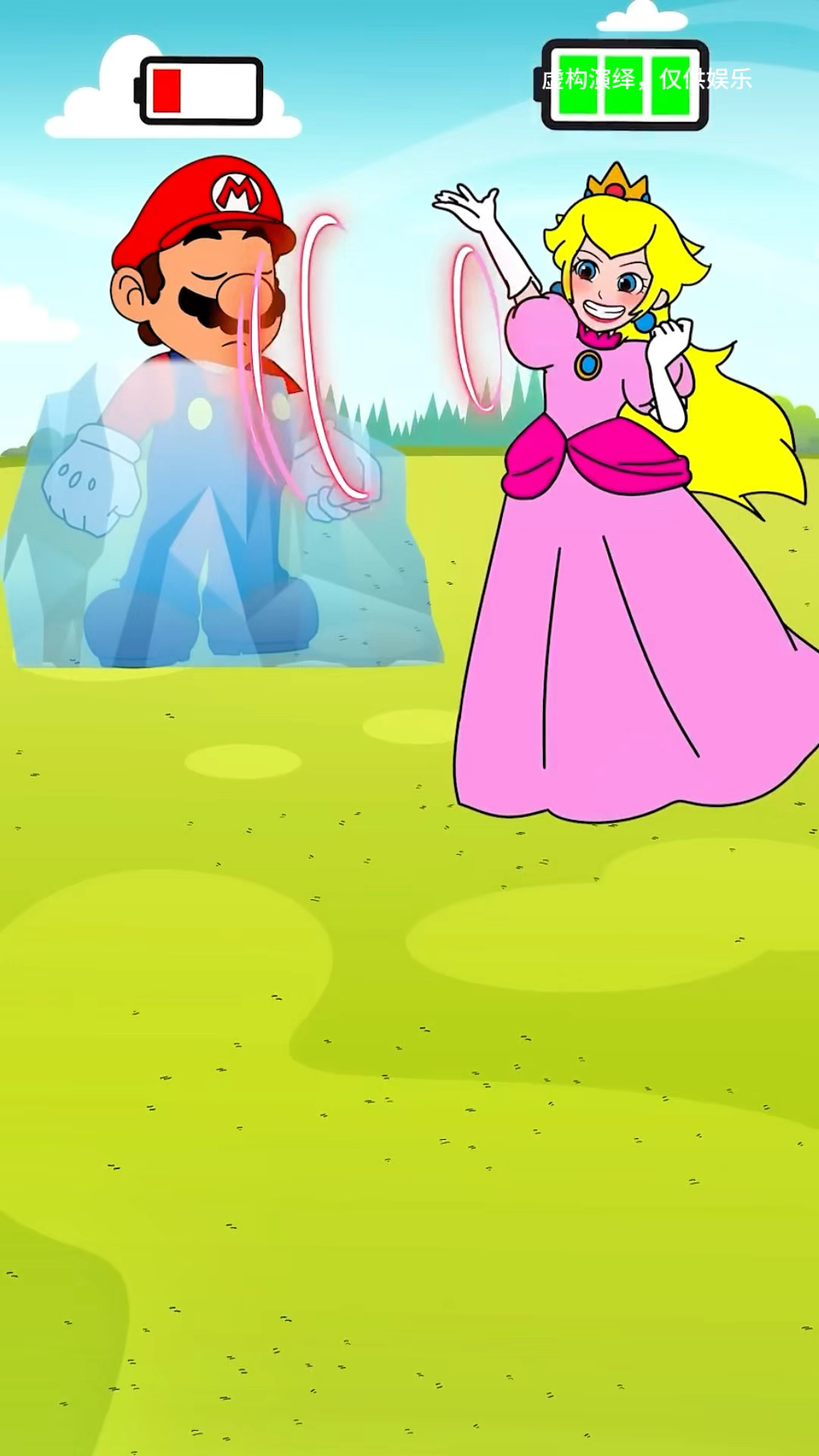 马里奥解救了桃花公主
