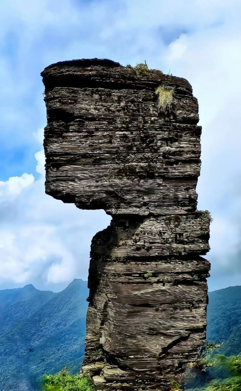 蘑菇石梵净山梵净山蘑菇石简笔画梵净山蘑菇石介绍梵净山蘑菇云的图片