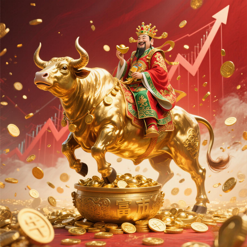 遇气势如虹牛,说明你的好运要来了,牛气冲天 财源滚滚发大财!
