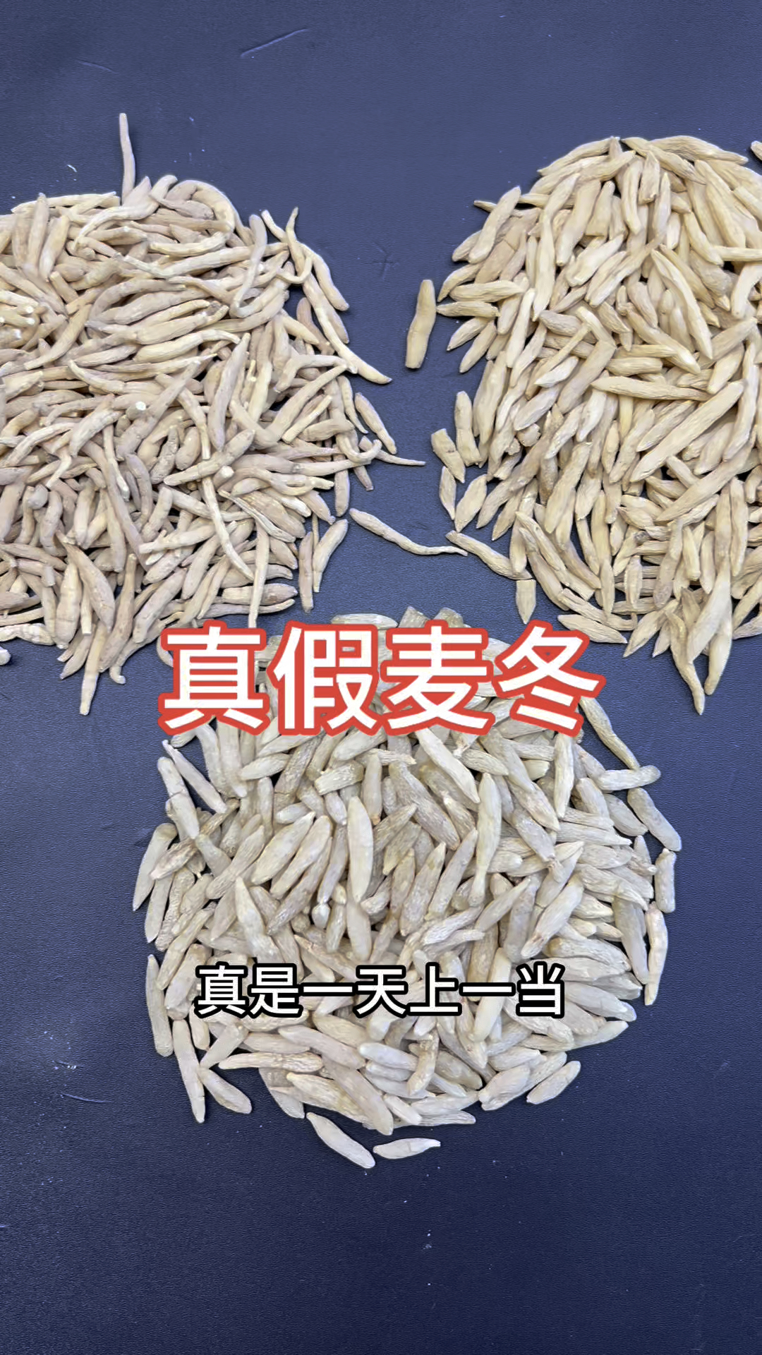 如何辨别真假麦冬