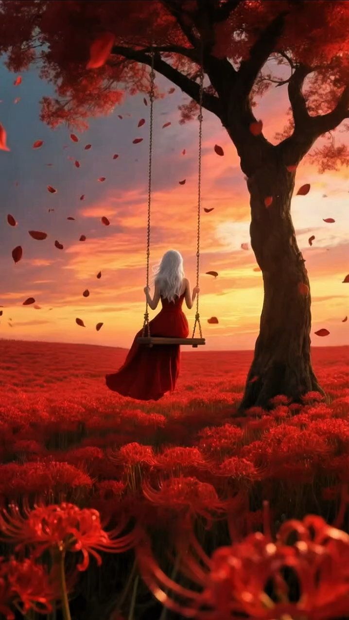 那一年初识彼岸花,只看到了它的美艳,却没读懂它的孤独与悲伤