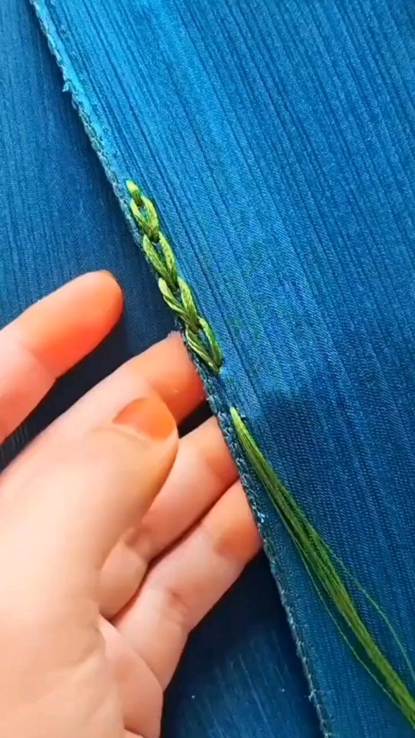 锁边针法,建议收藏