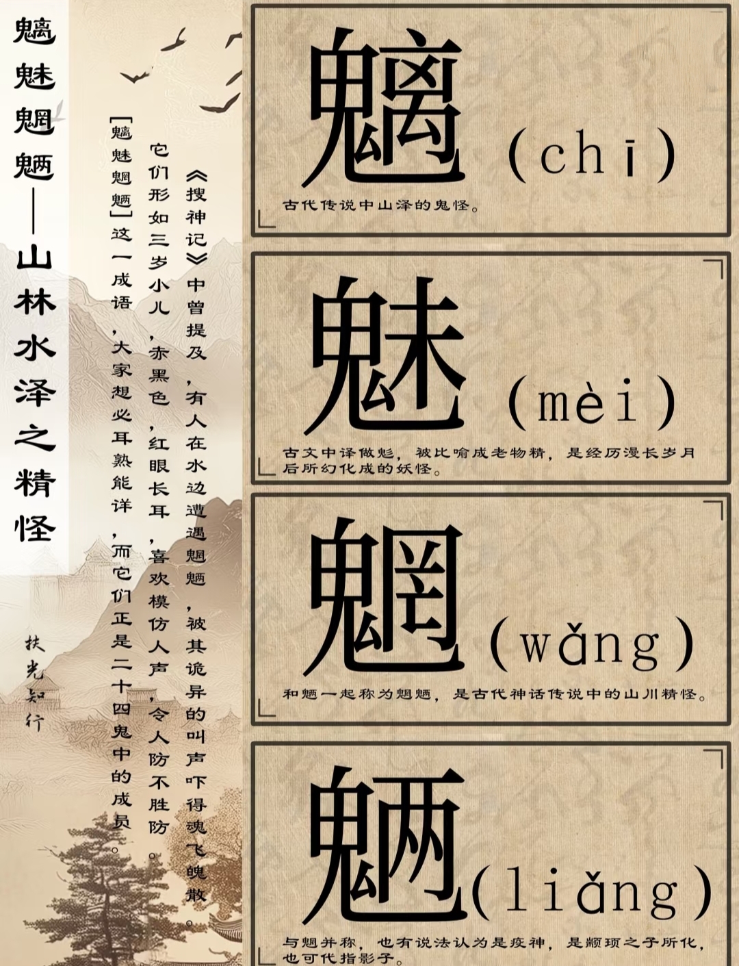 冷门知识!中国传统 24 "鬼"图鉴