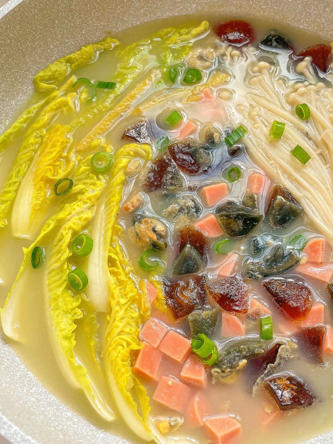 就这个上汤娃娃菜我妈以为是饭店打包的