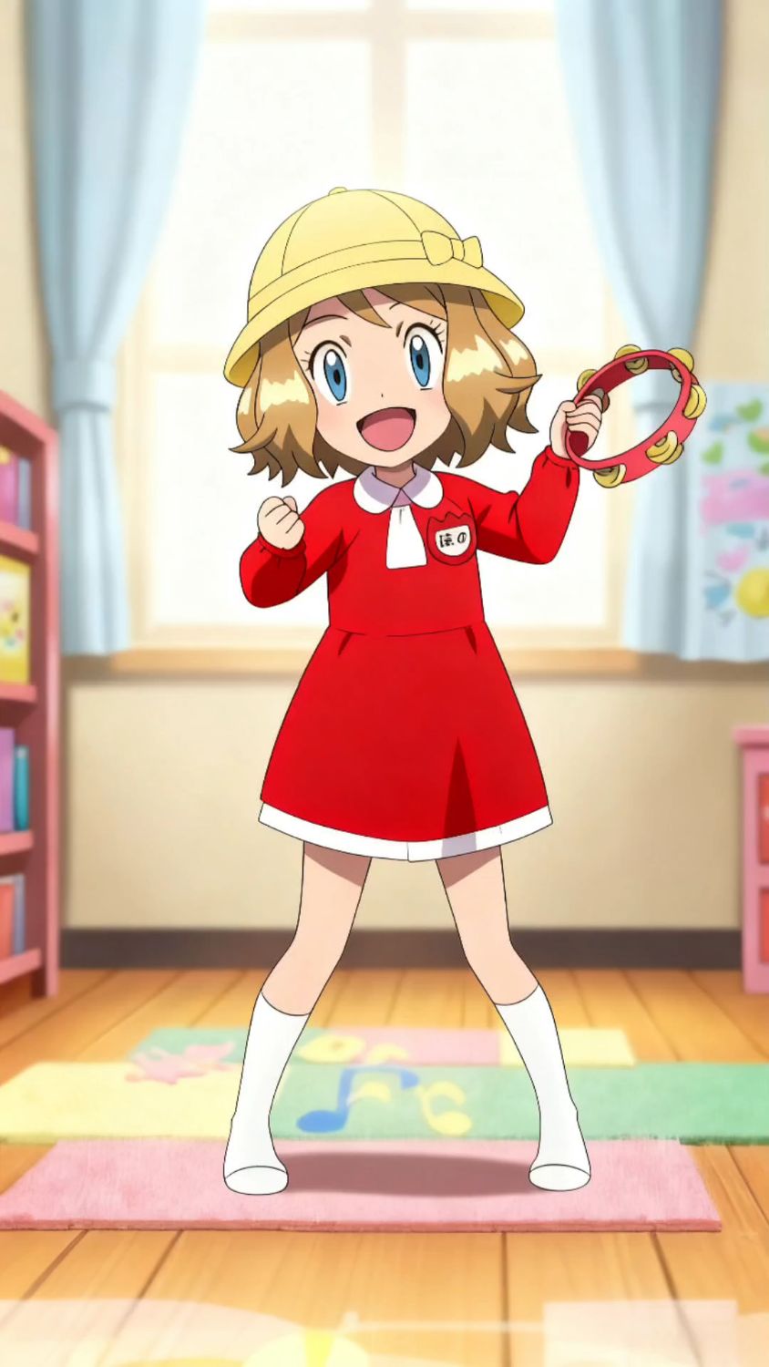 神奇宝贝:小时候的可爱莎莉娜!