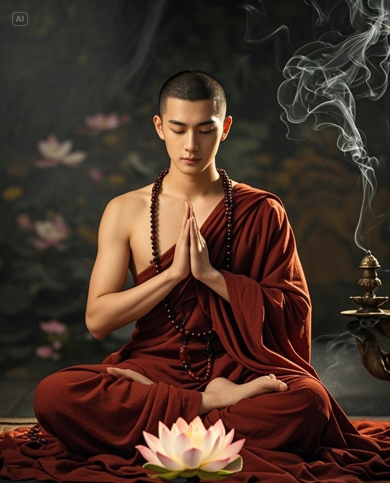 你的呼吸便是梵唱,脉搏跳动就是钟鼓,身体便是庙宇