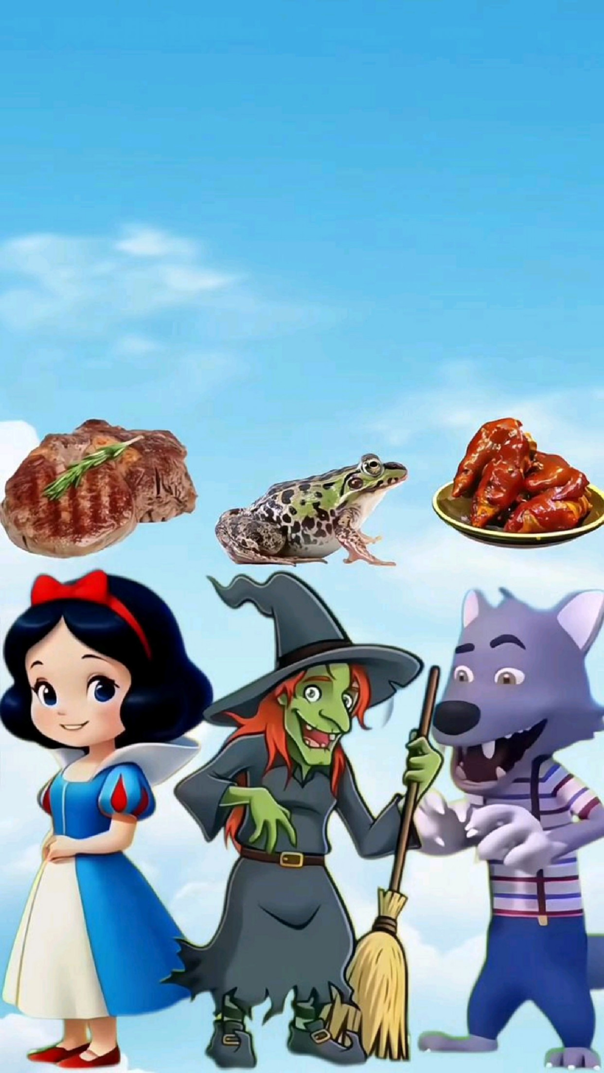 听说白雪公主在逃跑,白雪真的好美!