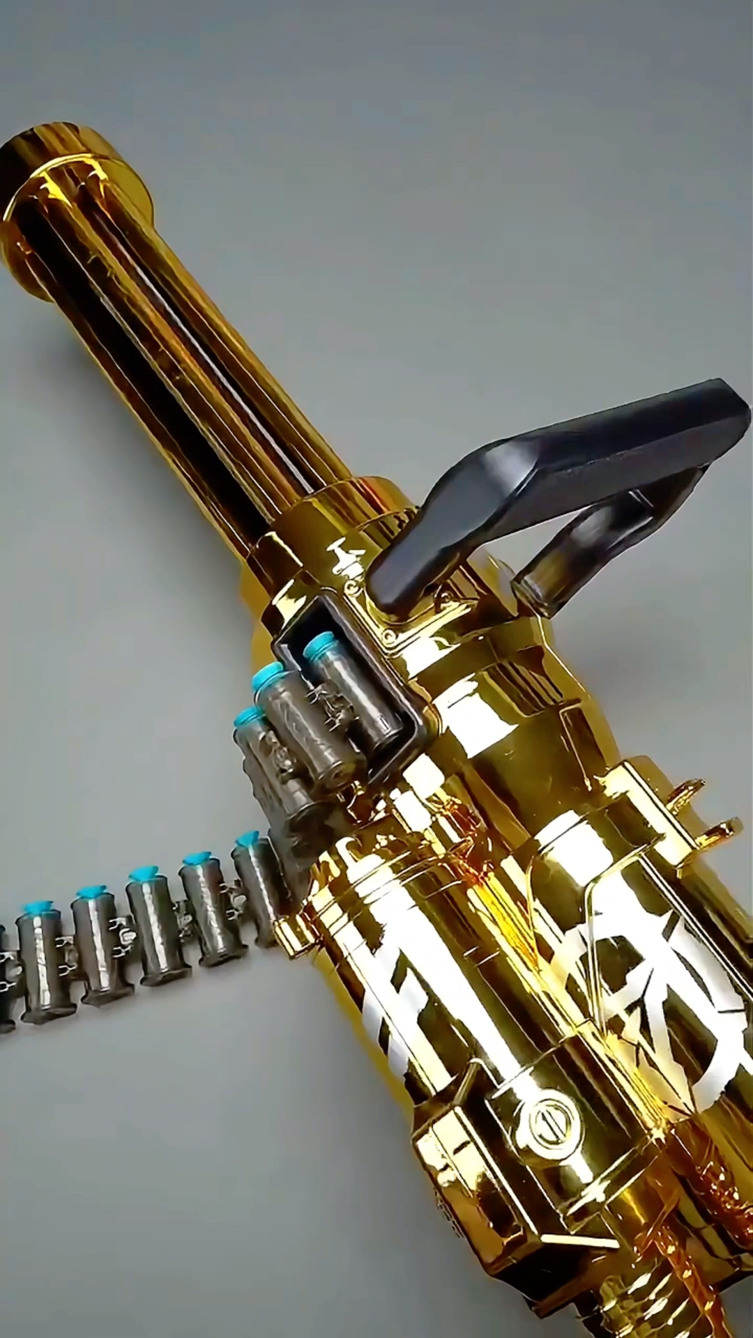 黄金加特林软弹玩具枪