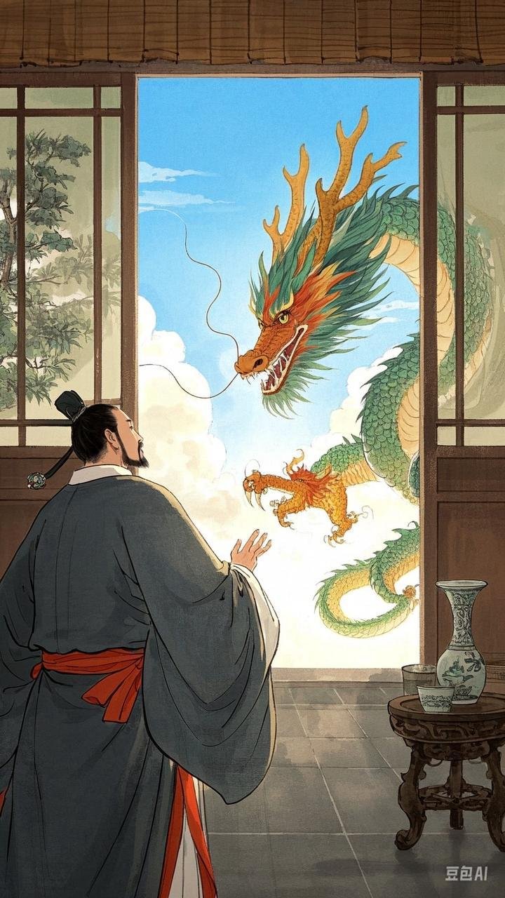 叶公好龙的故事