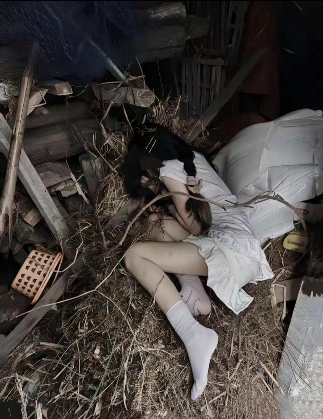 城里来的小姐姐,人长的挺漂亮,穿着也紧跟潮流,就是做事风格有点诡异!