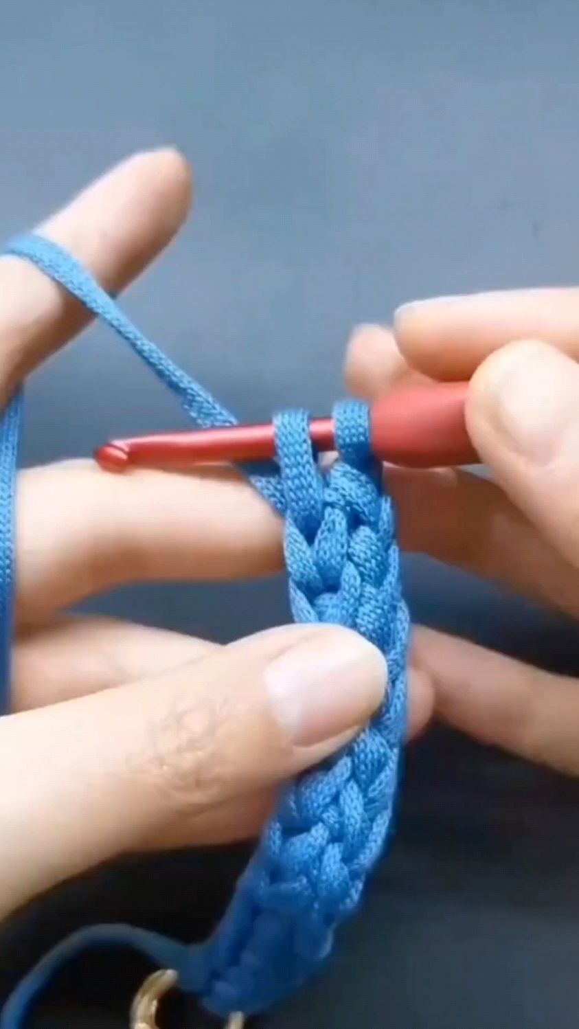 手工钩织包包带子