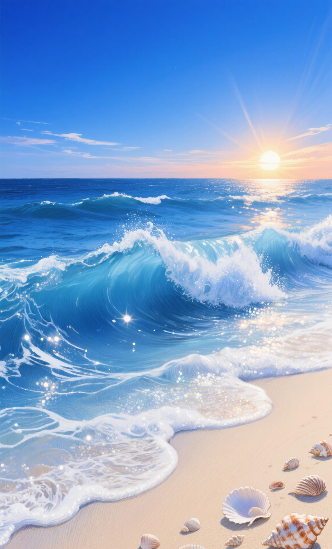 壁纸:海浪
