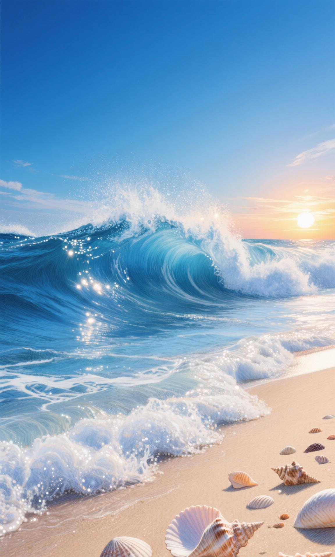 壁纸:海浪