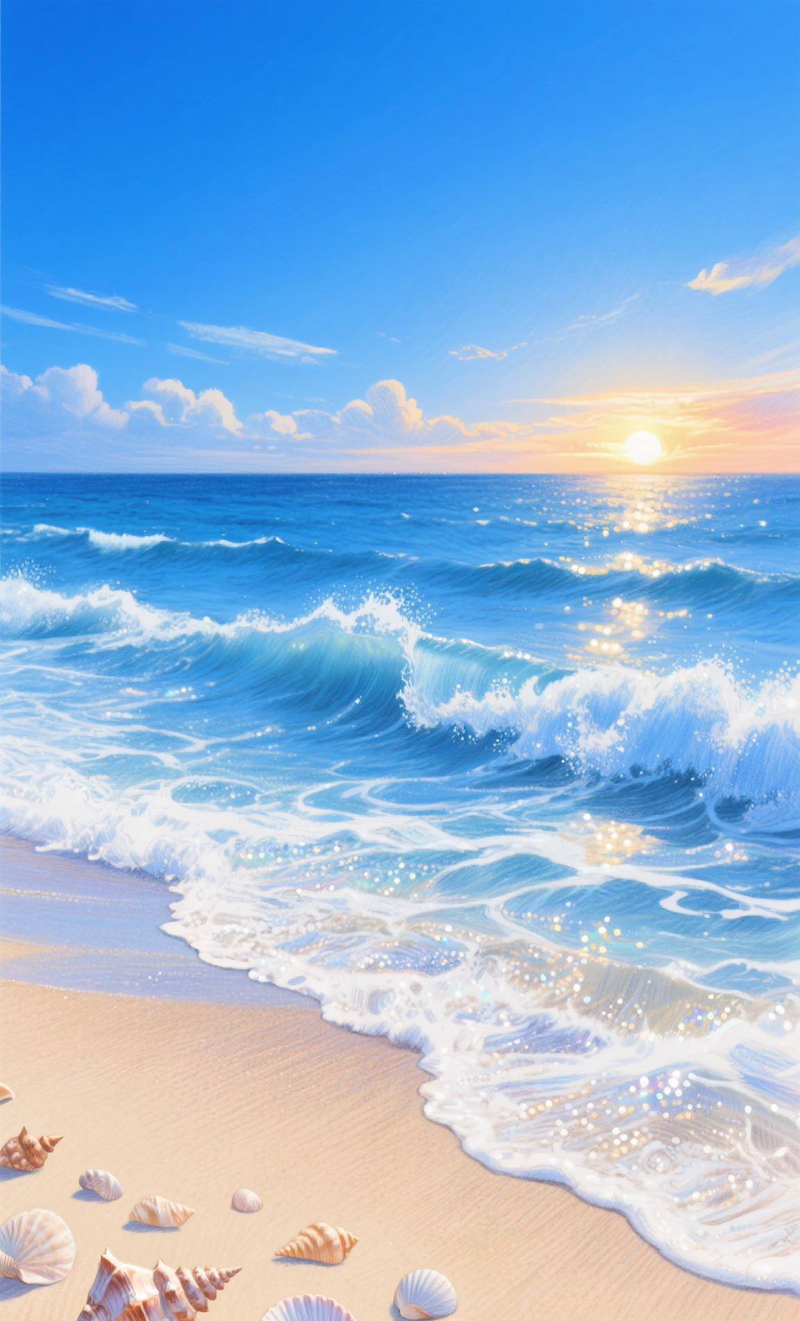 壁纸:海浪