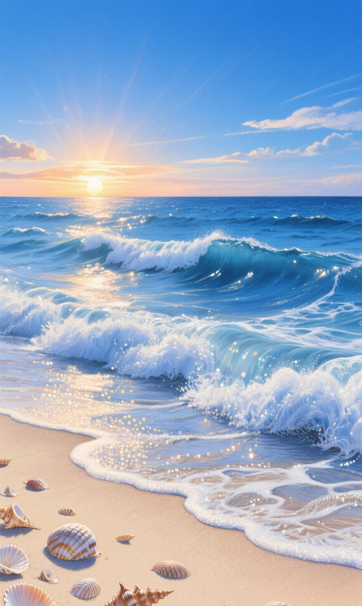 壁纸:海浪