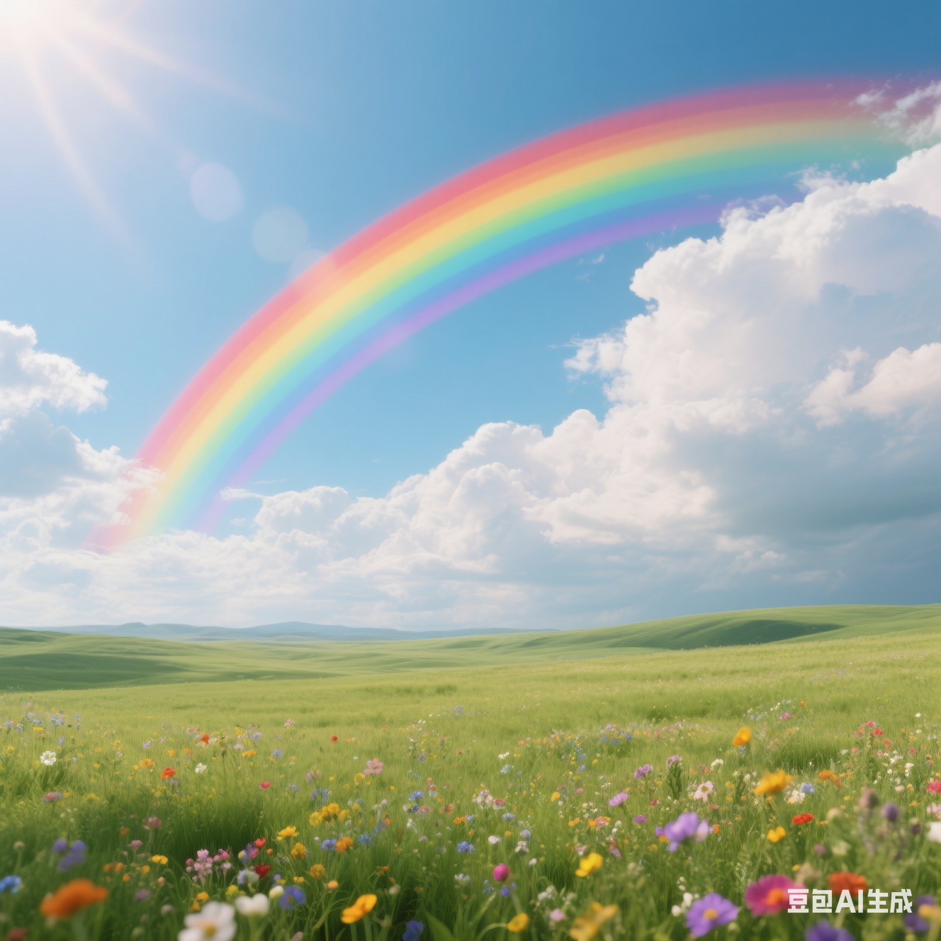 彩虹为什么是弧形