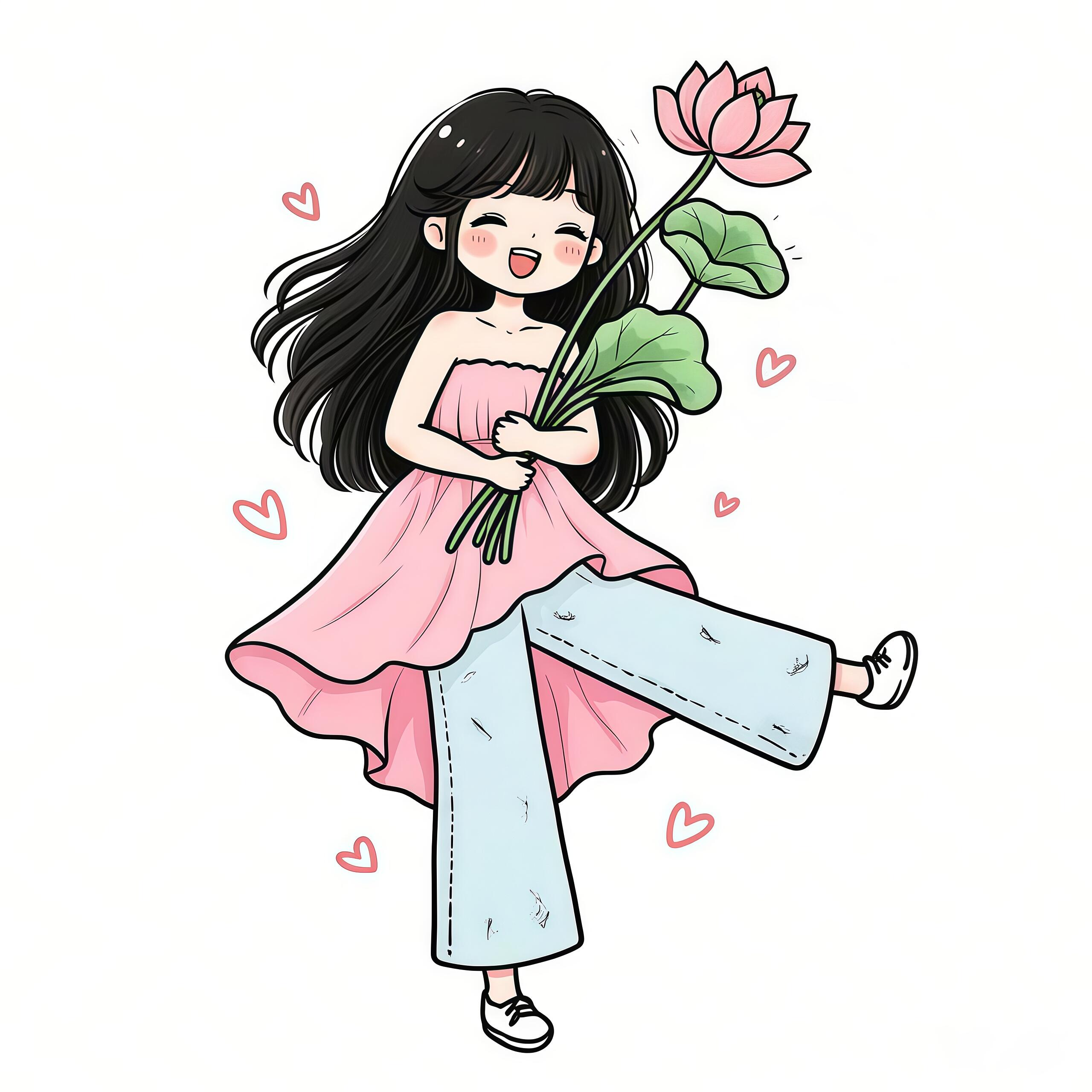 小仙女女生头像超萌治愈头像简单干净小仙女 卡通甜美小女生头像动漫