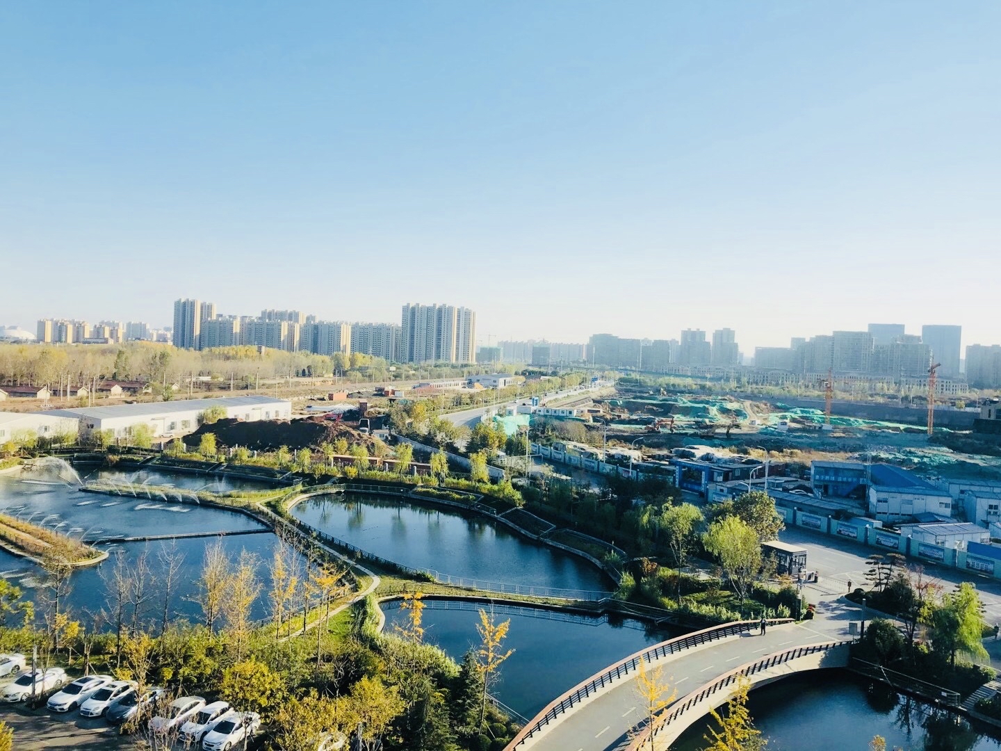 中原生命健康谷惠山新城中央公园即墨创智新区海尔中央花园园区景观