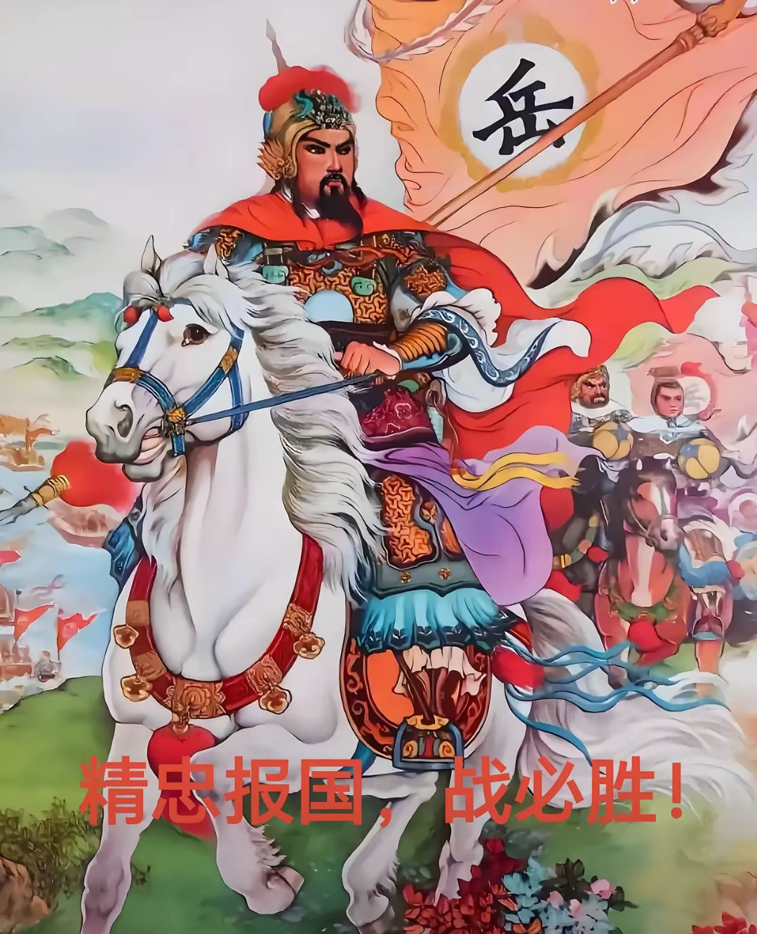 5万铁浮屠 .朱仙镇大街更是创下了 500骑击溃金军10万的不朽神话