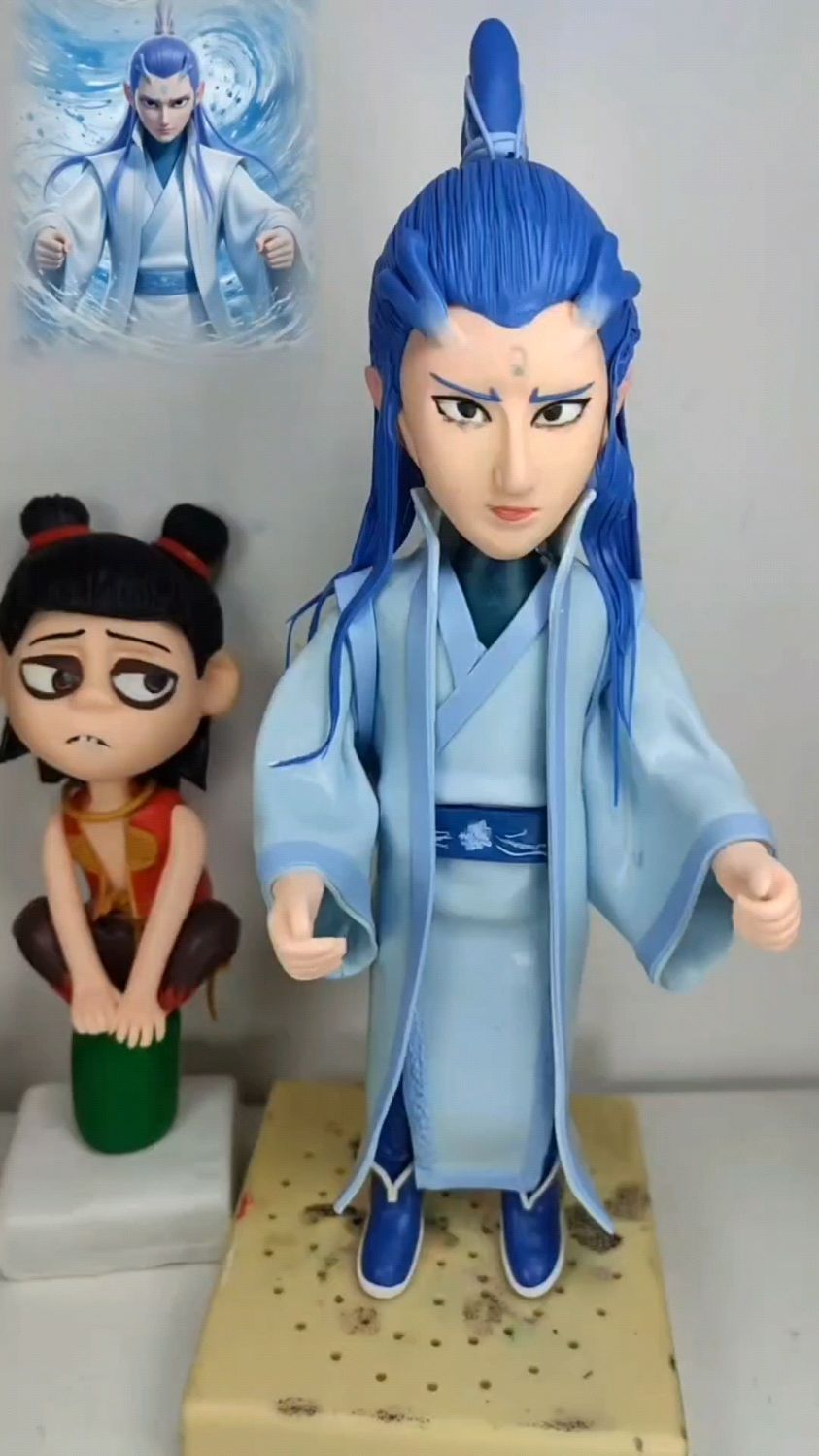 敖丙泥人捏法,喜欢的收藏