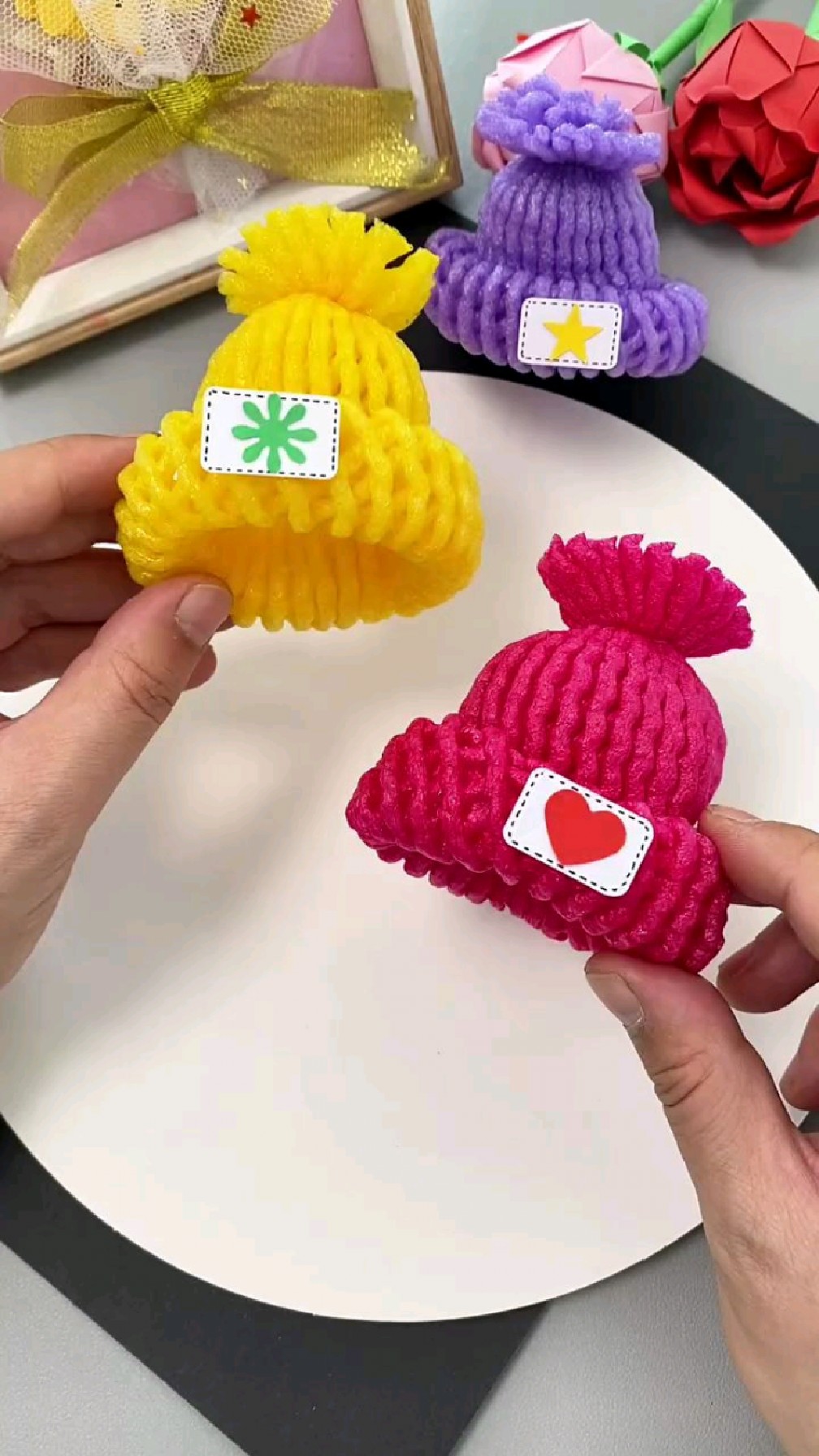 水果网不要扔,做创意手工