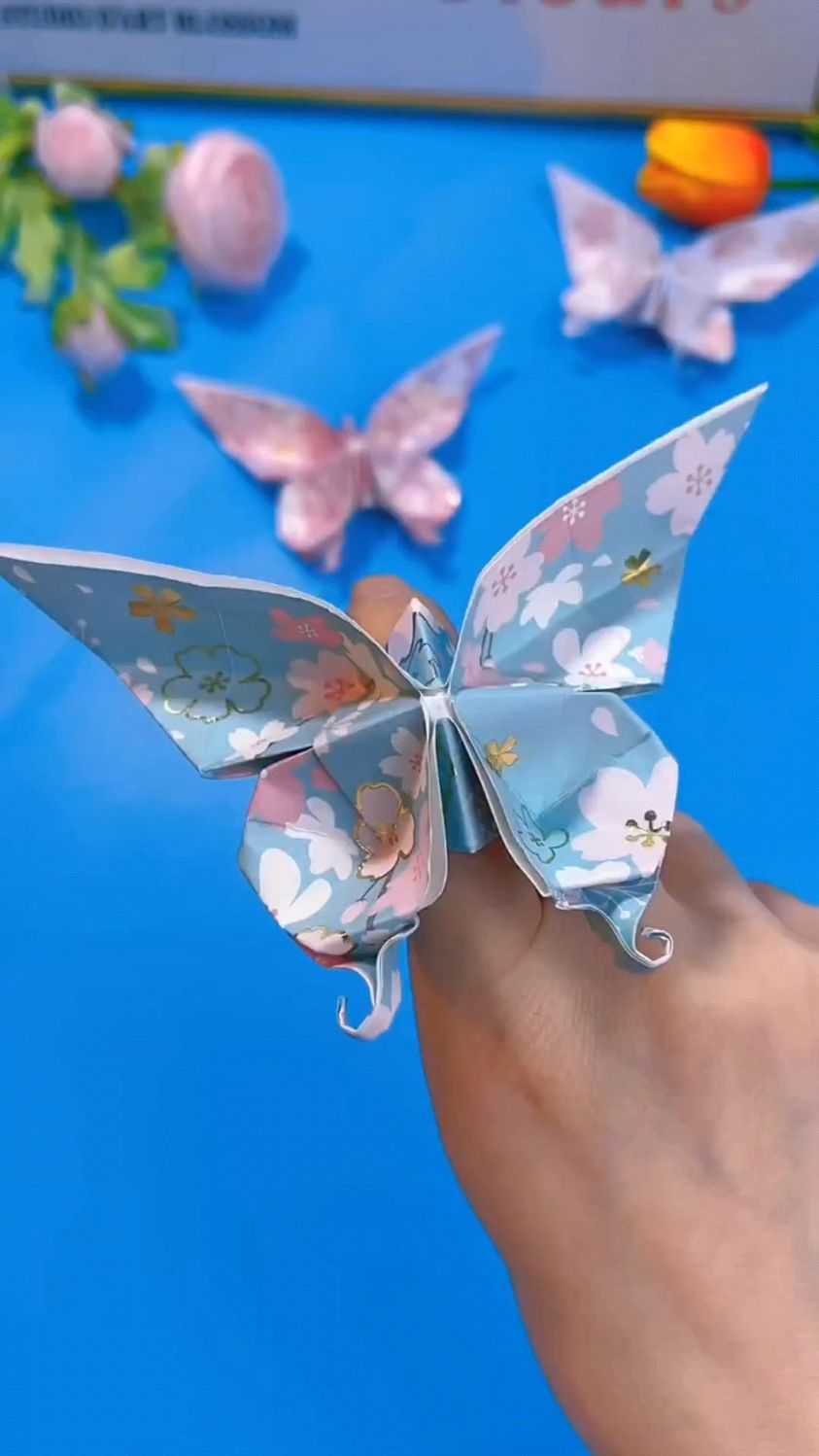 蝴蝶折纸,太漂亮了