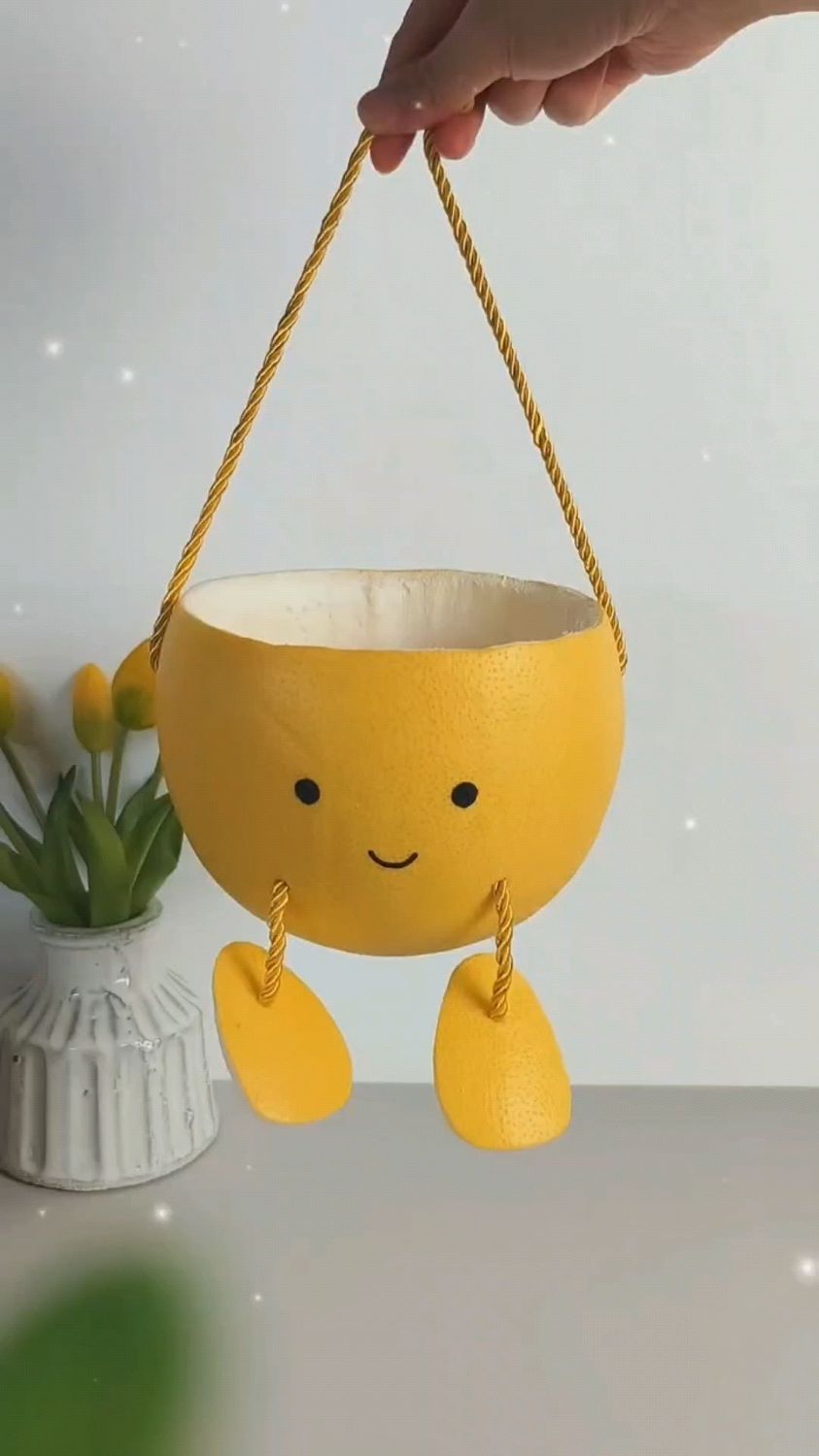 中秋节的时候,做一个柚子灯吧