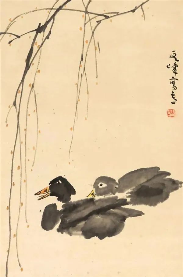 花鸟画大师孙其峰作品赏析