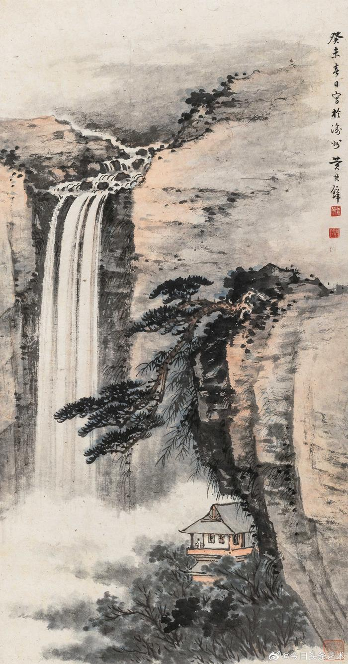 中国山水画大师黄君璧作品赏析