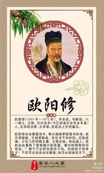 欧阳修:千古文豪与政治家的传奇人生