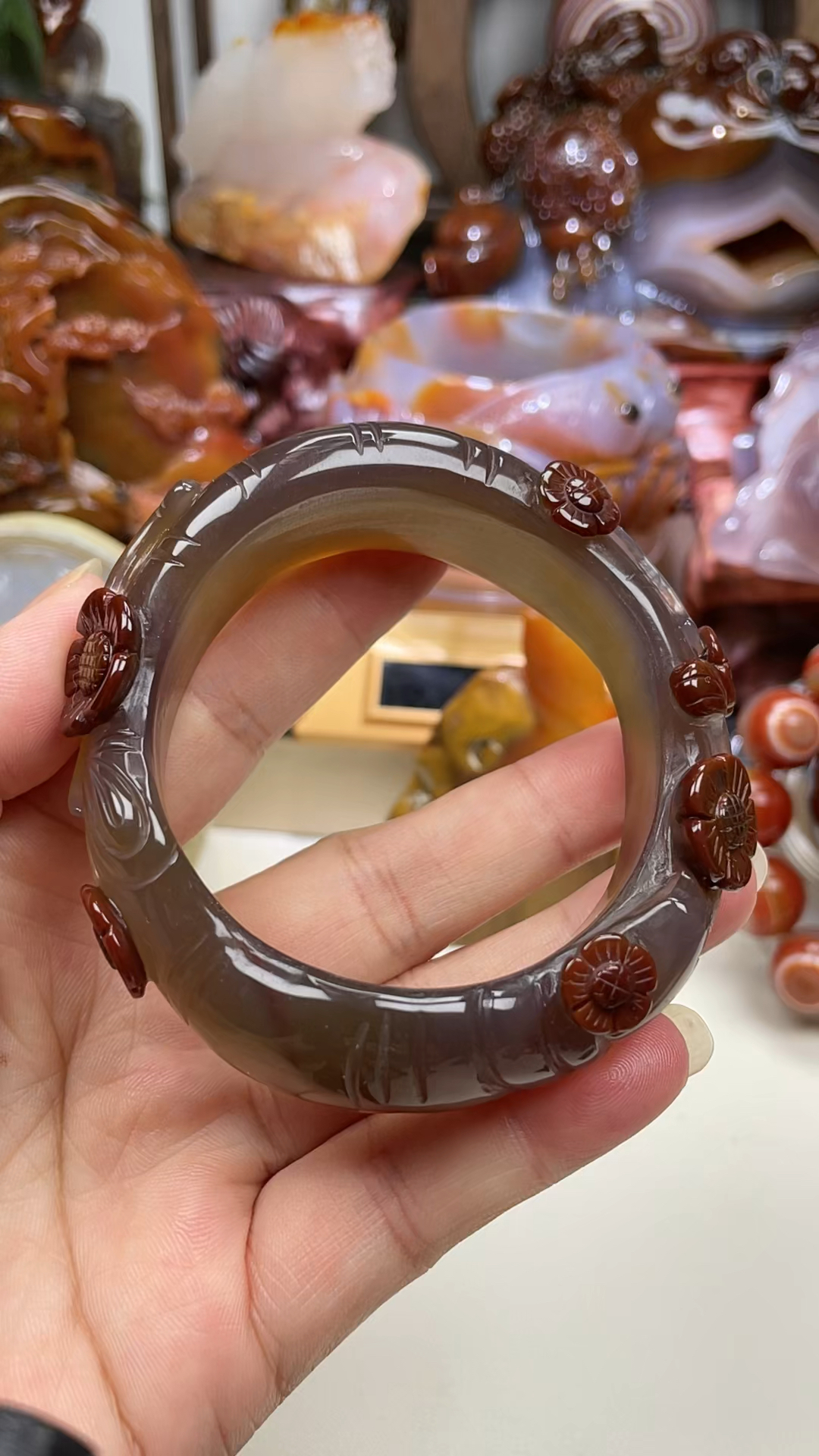 玛瑙手镯,喜欢的来