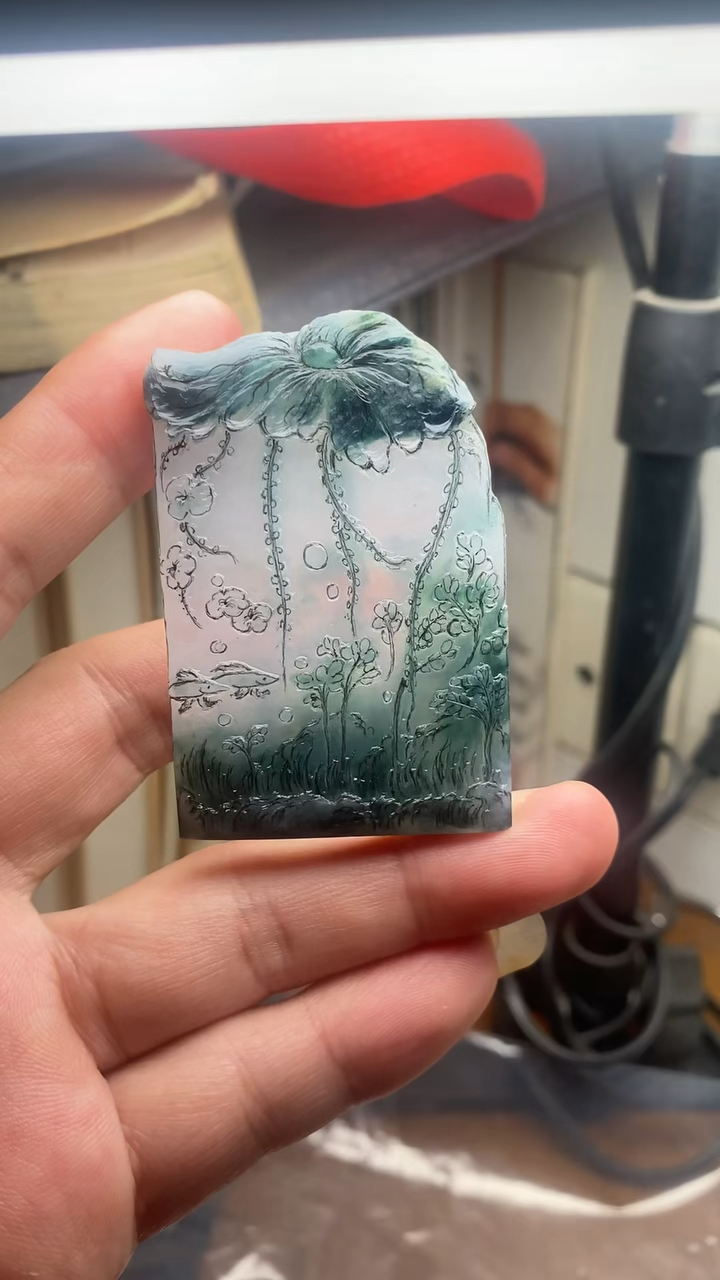 翡翠雕刻艺术设计