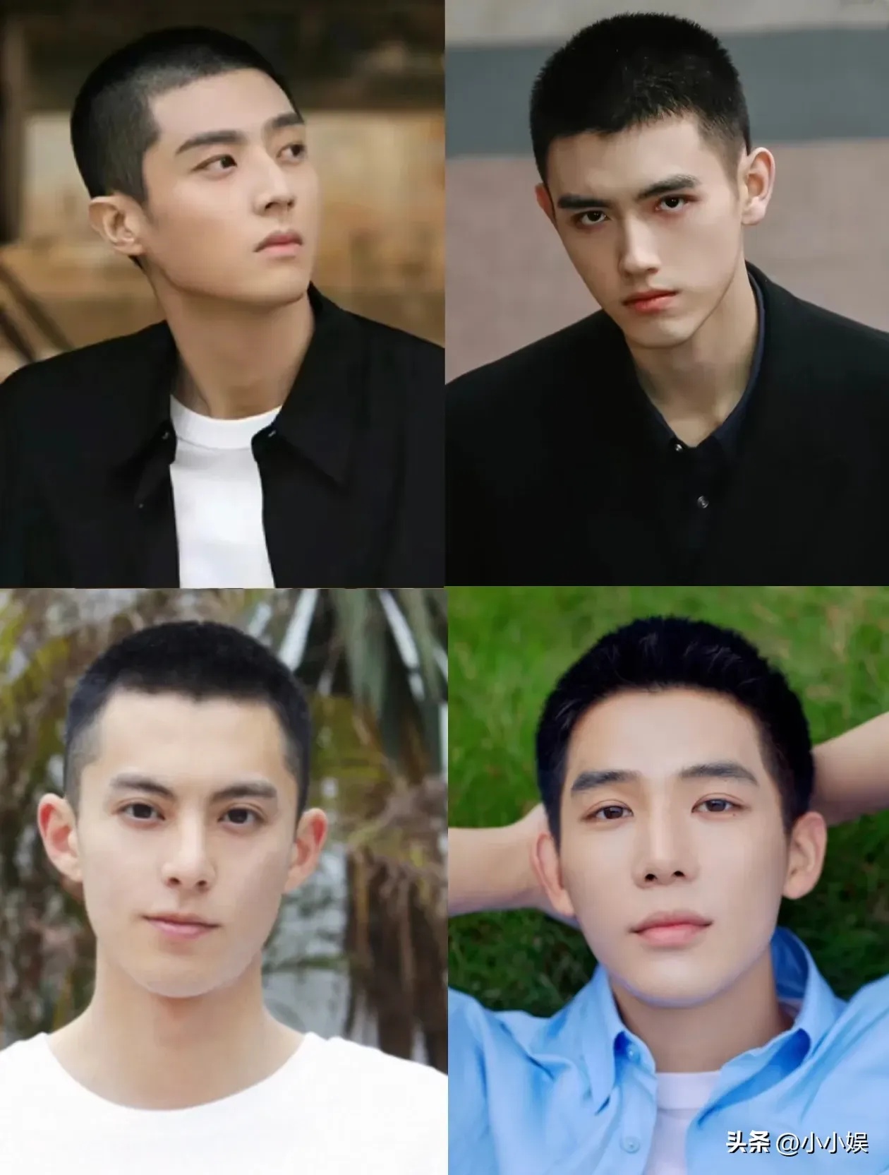当发丝短至分毫发型再难遮掩面部轮廓颧骨高低下颌线条乃至五官