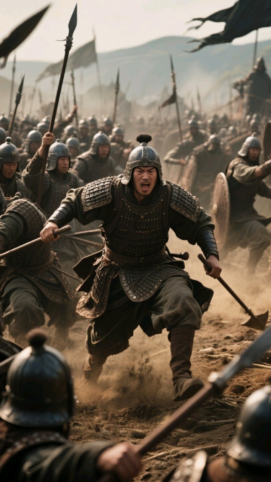 古代战场,第一排士兵明知必死,为何还甘愿往前冲呢?