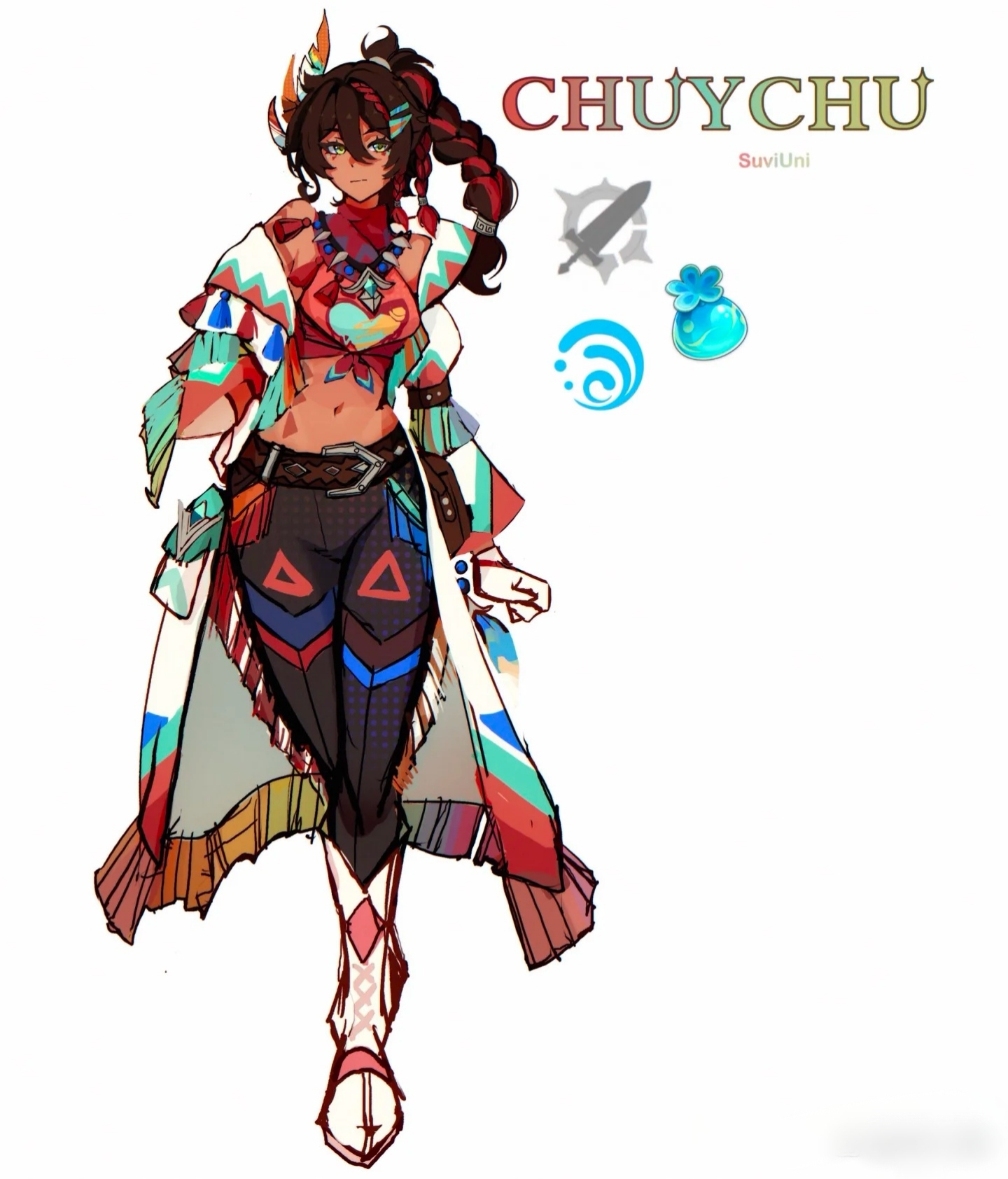 当原神中的npc变成可玩角色 【克雷薇】