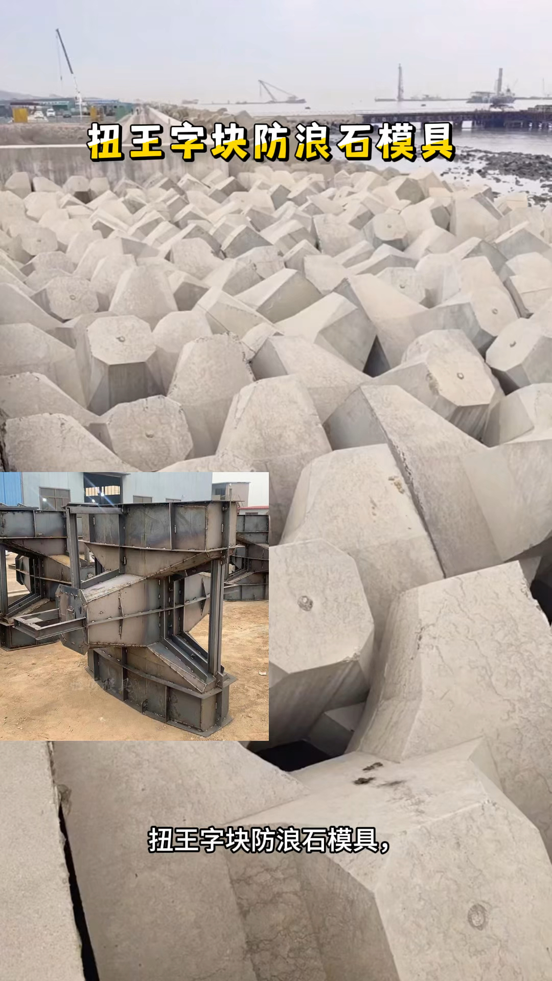 扭王字块防浪石模具专业订做厂家