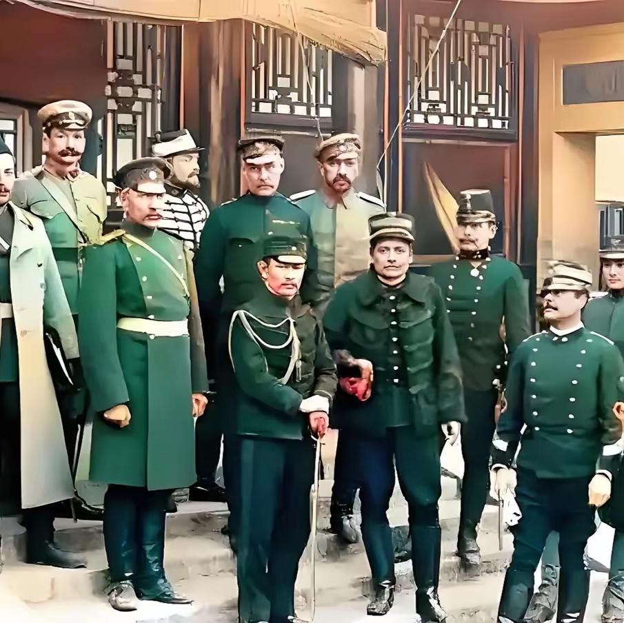 1900年夏天,2万多人组成的八国联军在天津大沽口登陆,在这2万多人中